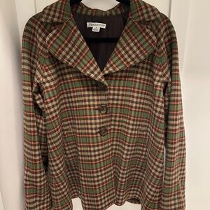 Pendleton Women's Multicolor Plaid Blazer